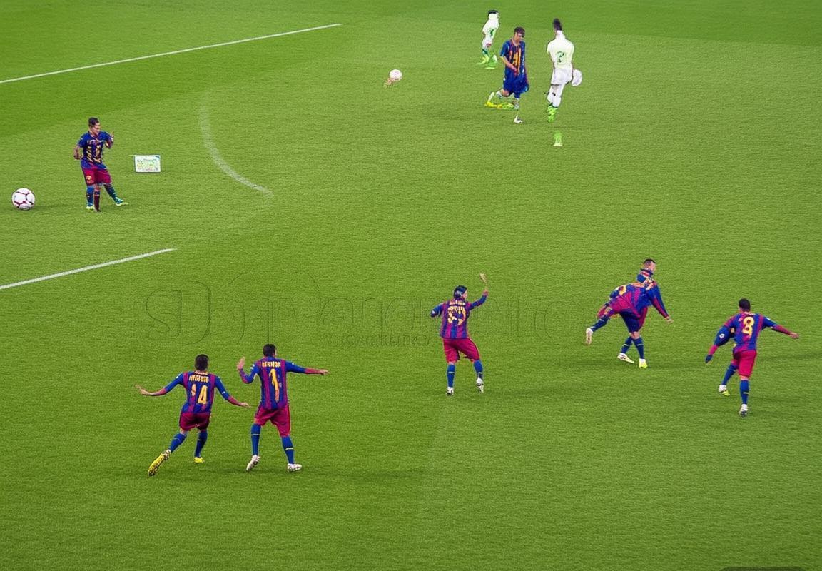 2015西甲巴塞罗那VS赫塔菲：4-0大胜，梅西苏亚雷斯闪耀全场(图4)